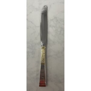 Vintage Gorham Silver Golden Scroll Sterling Place Knife‎  9 1/8"